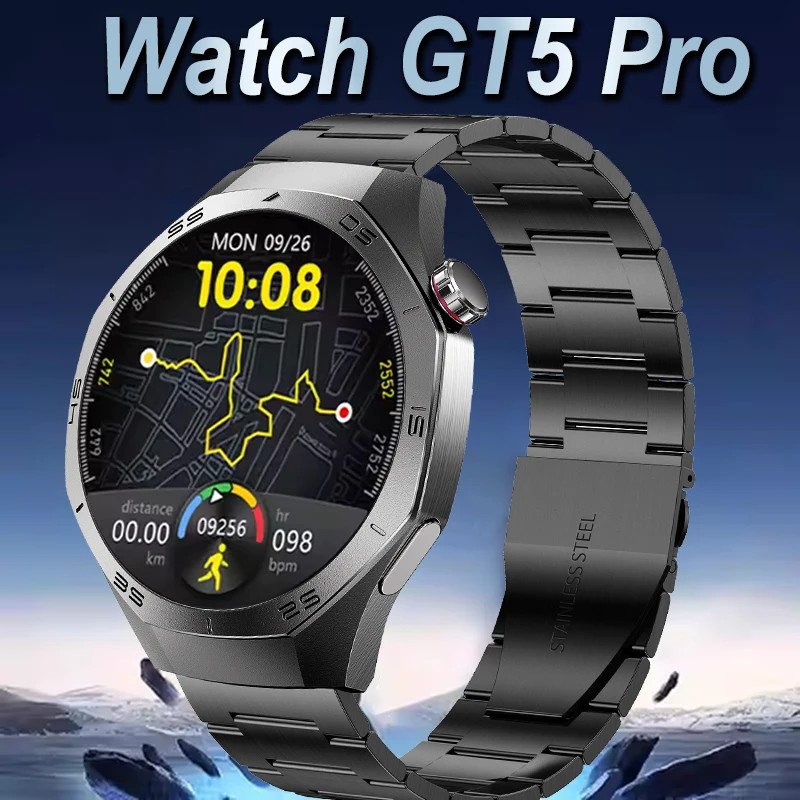 GT5 Pro GPS ��� ���� ����Ʈ ��ġ ������ 466*466 AMOLED ��ũ�� �������� ��ȭ �ɹڼ� ��� ����Ʈ ��ġ (ȭ���̿�)